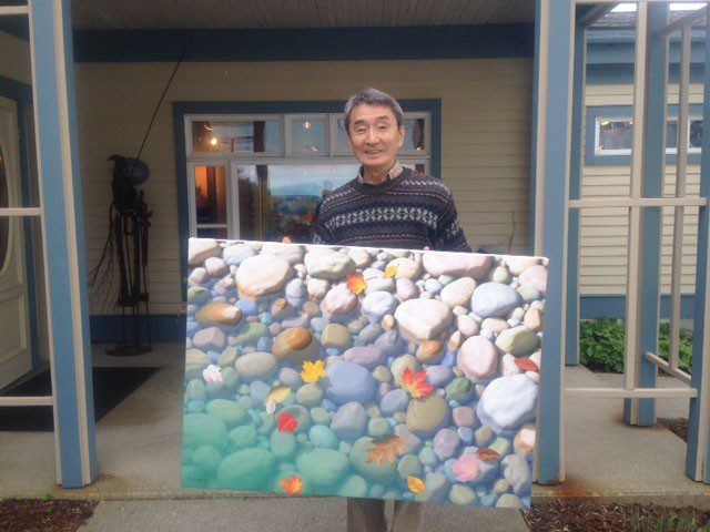 KEN OTSUKA JUST COMPLETED A COMMISSION FOR A VERY HAPPY CLIENT. PLUS A NEW PIECE FOR THE GALLERY THAT YOU CAN VIEW ON HIS PAGE.